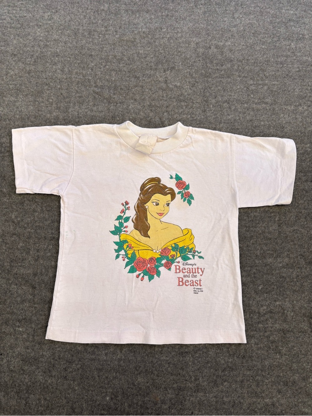 Vintage Disney kids Beauty and the Beast t-shirt size 6
